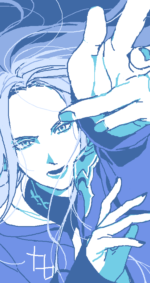 YP_FF14's tweet photo. 사랑하는 파란색 여성들 https://t.co/TQF1dVEOYA