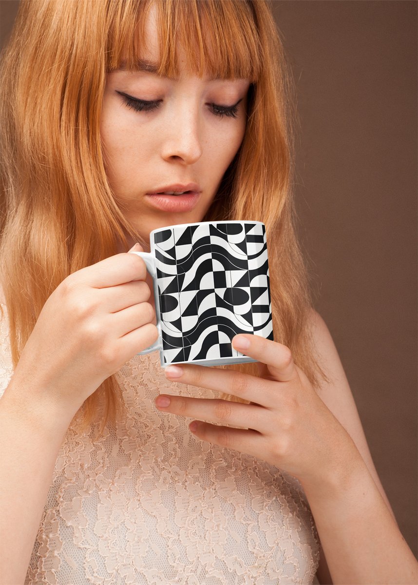 habatour20's tweet photo. Enjoy your coffee or tea with a bold contemporary twist. This #coffeemug features a striking #blackandwhite #abstractpattern of flowing waves, arches, semicircles, and #geometricshapes.
Available at : https://t.co/2mFyaXW2xk
#GeometricMug #abstractdesign #coffeemugsforsale #mugs https://t.co/kGeJFFjRRz