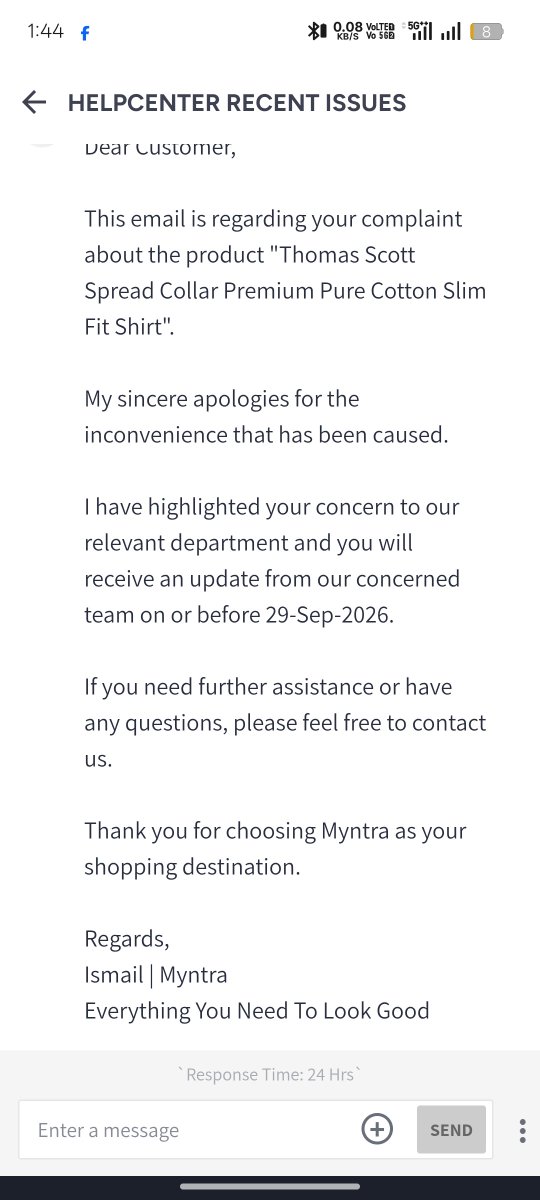 ManuSharma16458's tweet photo. @MyntraSupport Firstly I want to same product bt now I want my refund and I have done with myntra 
 I will be remov myntra from my phn and nerve shopping on myntra 
Too much disappointing with myntra @MyntraSupport  how it is possible ???? https://t.co/VsTKSa0vhn