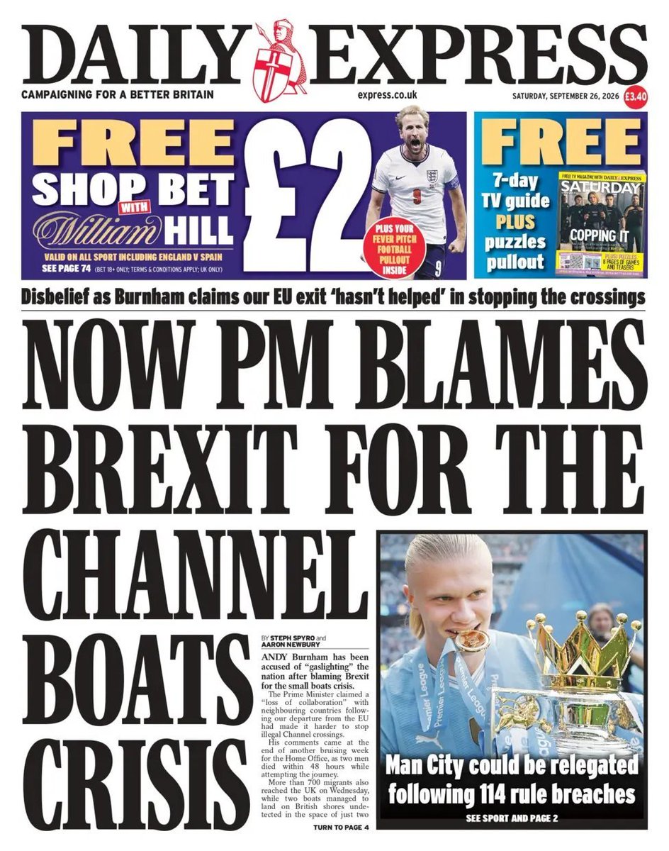 dontbrexitfixit's tweet photo. Moan moan fucking moan. It IS down to Brexit, fucking own it Farage @Nigel_Farage @Daily_Express @Telegraph @DailyMail @Telegraph @TheSun, you fucking campaigned for Brexit, the fucking @Conservatives gave it to you. You fucking 'won' we fucking lost, own your fucking 'victory'. https://t.co/i0Yb3X7kW5