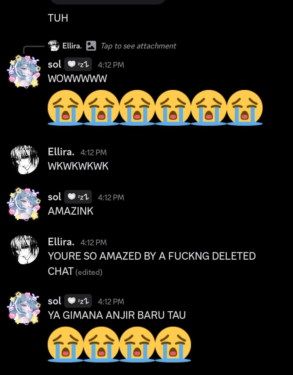 maroonlament's tweet photo. pake dc dari 2021 dan aku baru tau bisa hapus pesan buat semua 😭 thanks to @66Stellix untuk infonya https://t.co/XJqUZTSgx1