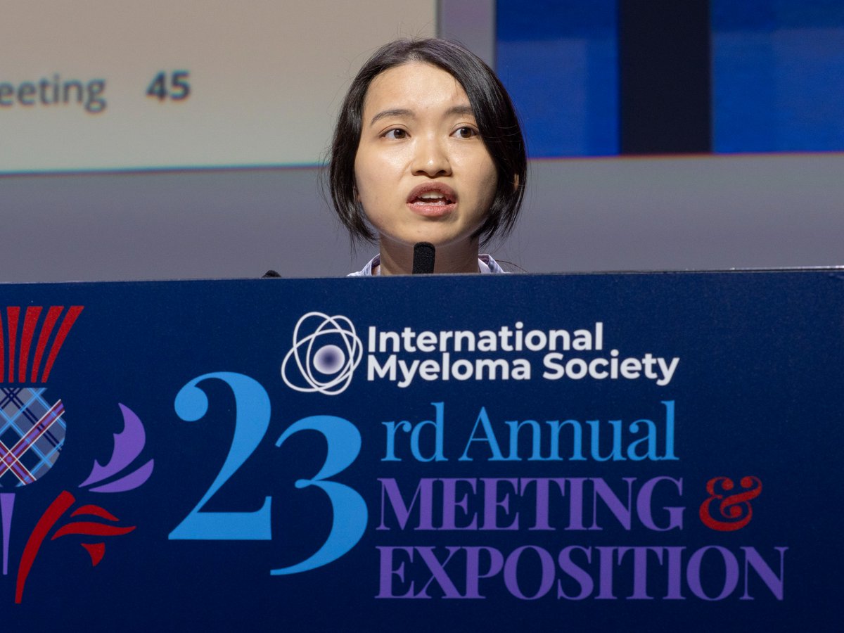 Myeloma Society (@Myeloma_Society) — #IMS26 — conference slide