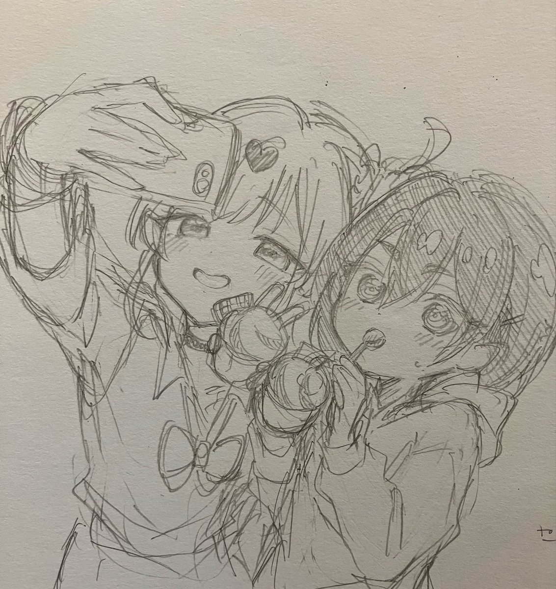 Tunohtm's tweet photo. #illustration‌‌ #100カノファンアート https://t.co/C9f5T4njkZ