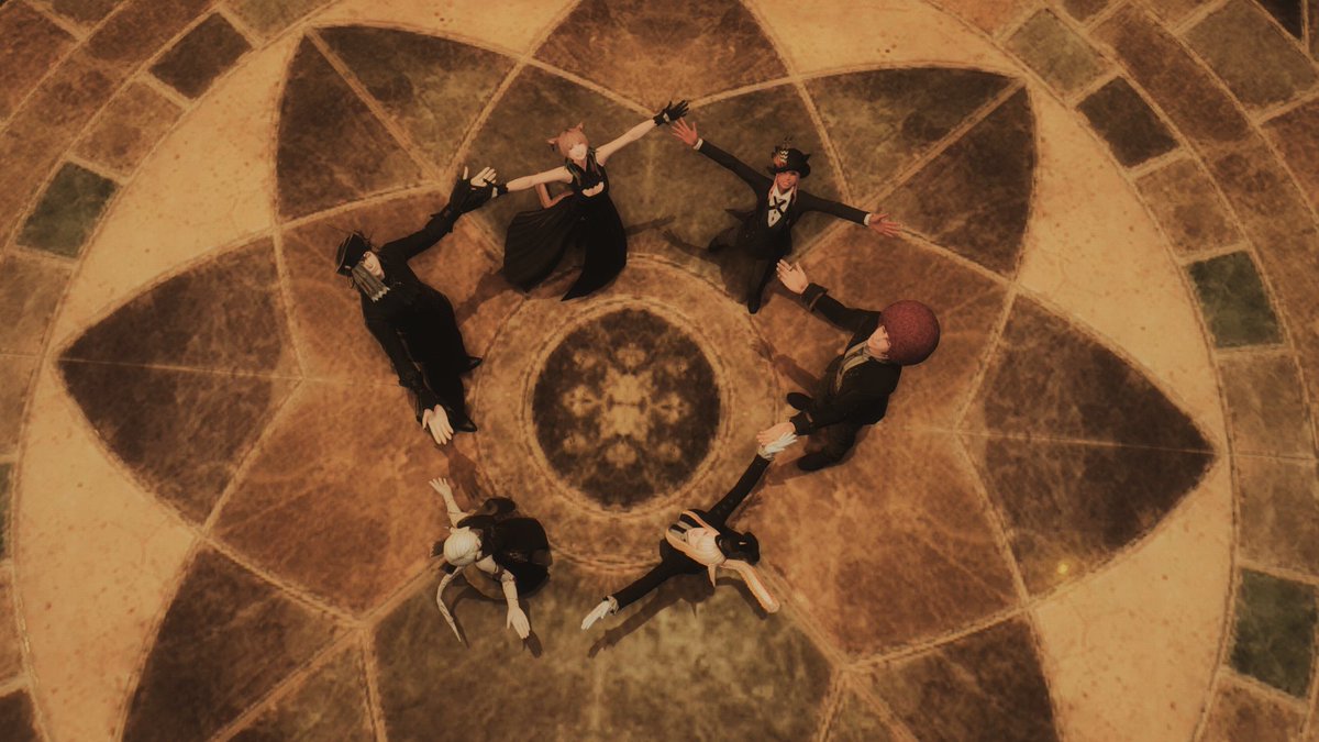 FF14UltimaFCDim's tweet photo. 最後にリビングメモリーでみんなで歓迎！！で〆ました
メンバーの皆さま、撮影ご協力ありがとうございました！！🎉 https://t.co/nU6dl0bMo5