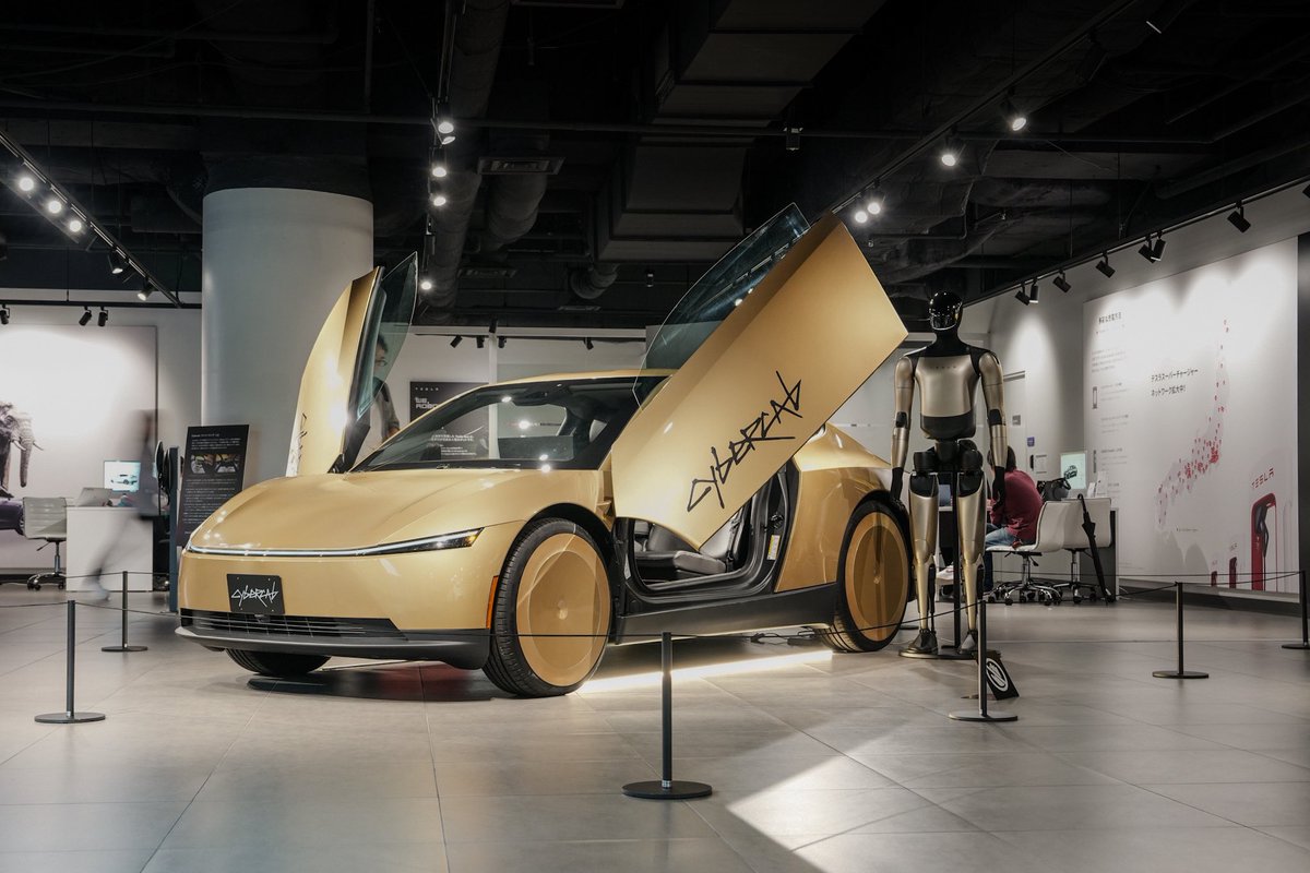 teslajapan's tweet photo. Cybercab特別展示@テスラ新宿は9月28日(月)まで⚡️ラストチャンスをお見逃しなく！ https://t.co/VfjyqHRVwJ