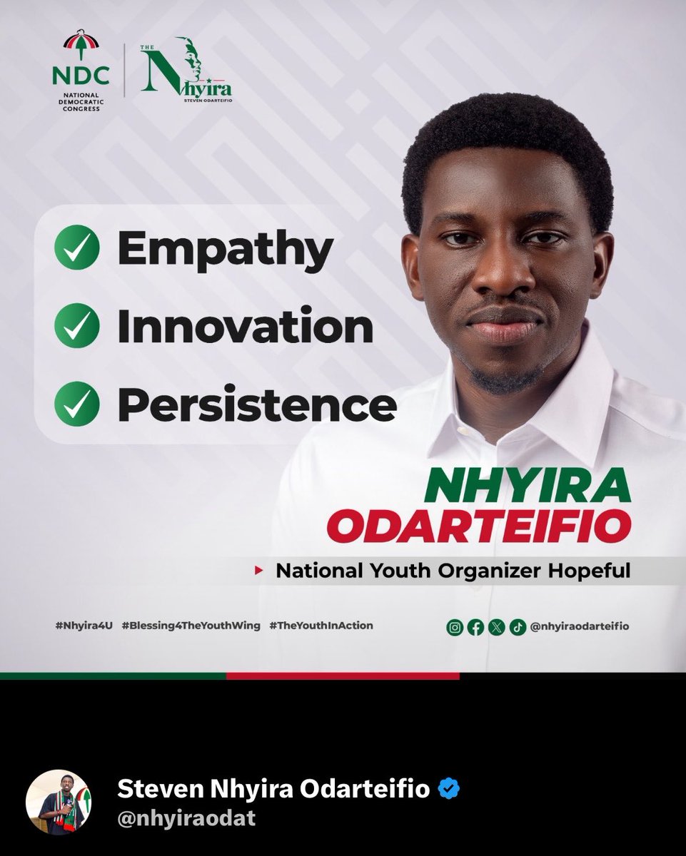Alhaji_Nas_Gh's tweet photo. Empathy, Innovation and Persistence.
#Nhyira4U
#Nhyira4NYO
#EconomicMobilizer https://t.co/HTnnm5mTJh