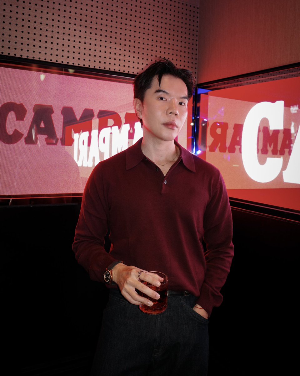 SUMATRAMM's tweet photo. MY FAVORITE WEEK, WITH MY FAVORITE DRINK 🥃 NEGRONI WEEK
Good vibes, great music, and NEGRONI all week long
Honestly, couldn’t ask for a better way to spend a week
@wbangkok
#Wbangkok #Campari #NegroniWeek #NegroniWeek2026 https://t.co/wlZyFg9bGv