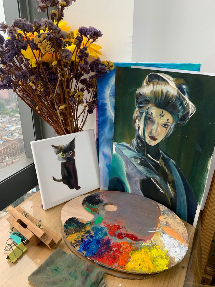 chrisnam548346's tweet photo. Just spent the most magical hour at the city’s hidden pop-up art studio! Mixed watercolors and scribbled my first abstract piece—art truly is for everyone, not just pros. , https://t.co/yVb5RF6ovK