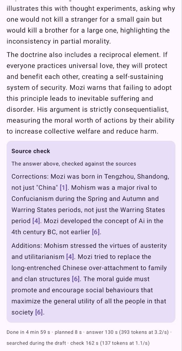 VitalikButerin's tweet photo. Testing out some of the mobile offline local knowledge apps that people have been trying to build

(see here https://t.co/cjtSqLgbc6 )

Definitely getting much better than the one I tried to build myself 2 months ago. But also still much slower and less effective at difficult questions than the models that can run on a laptop.

It's weakest at specialized travel-related queries (eg. my eval is "Tell me the best vegan restaurants in [city I am currently in]", unfortunately none of these performed well on that)

Looking forward to seeing these continue to improve! I hope we can soon get to the point where you can comfortably look up any facts about the world that you care about without needing to access the internet at all.