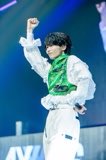 axxx1s_morokei's tweet photo. わーい！1位になった回数で85位にもろがいる！沢山の人に知ってもらえますように！

AXXX1Sのイメージカラーグリーン最年少ケロケロボイスのもろけいこと諸星圭一です！🐸 https://t.co/SI8vcuG94C