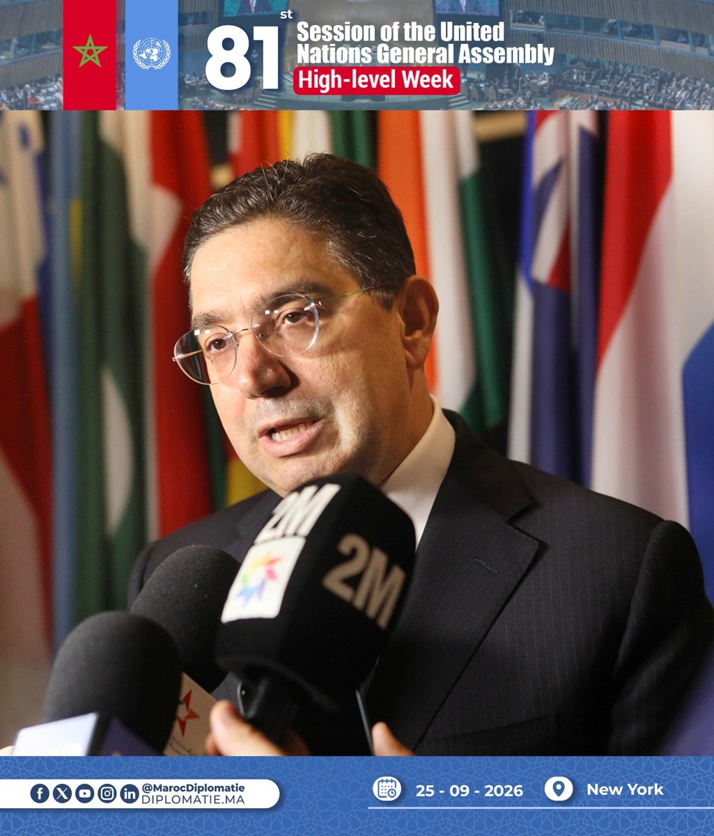 Marocdiplo_EN's tweet photo. Morocco's bid for a non-permanent seat on the UN Security Council for the 2028-2029 term reflects the Kingdom���s standing as an active and credible regional and international player
🔗https://t.co/EoKXZrJpgx https://t.co/37HN3sgpMe