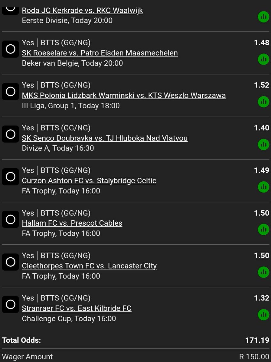 KingDakam's tweet photo. 👉 Saturday ⚽️  slip well cooked  BTS market  171 odds kick off 16hrs ✅ BW7554A166 https://t.co/nRChrPQKl2