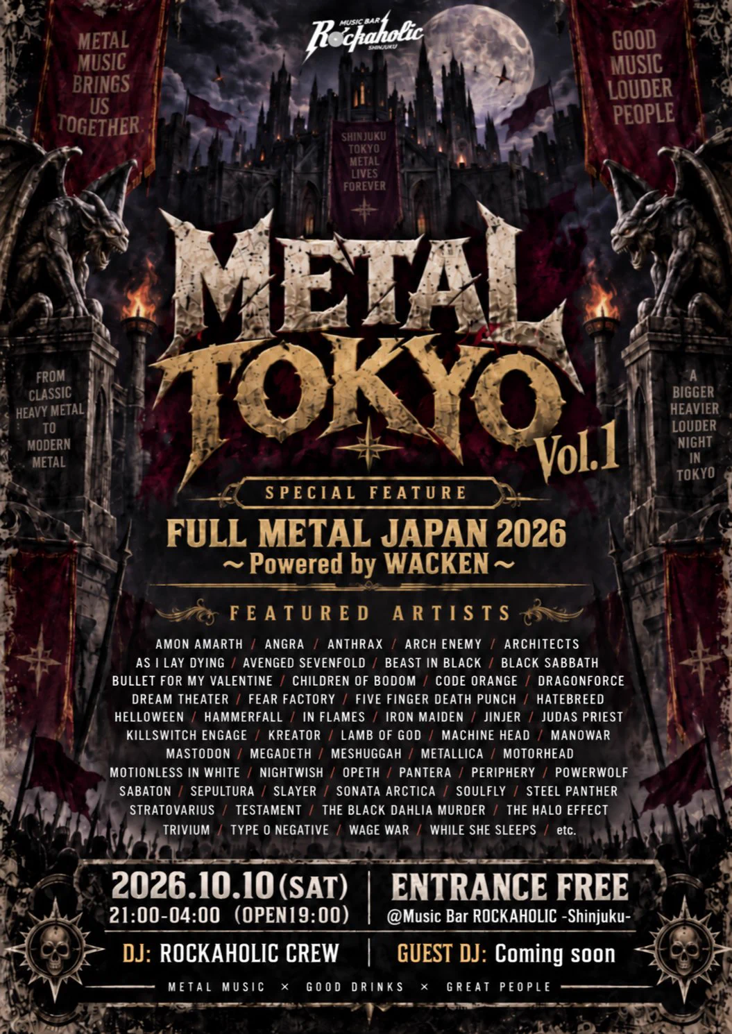 廃盤 スペイン産 プログレッシブ・メロディック・パワーメタル LAGASH ROCKAHOLIC新宿 毎日朝4:00まで営業🔥 on X: 