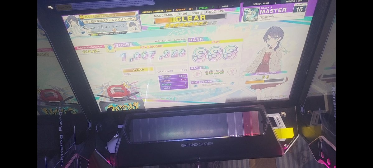 ILHY_0's tweet photo. #チュウ二ズ厶
Singularity SSS
15第四首SSS PC:37
目前第二滿意的15 SSS，出奇蹟了😭 https://t.co/PkUVAFJhsv