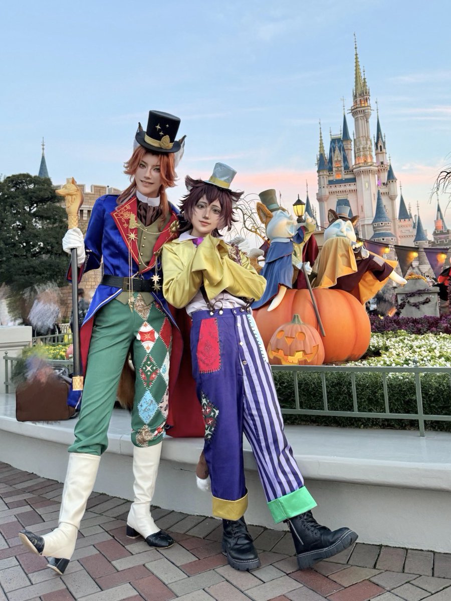 chiikawa_cry's tweet photo. 親切なキツネと温厚なネコ…❔

#Dハロ仮装ツイステ 
#Dハロ仮装2026 https://t.co/1IxYa2LJQ2