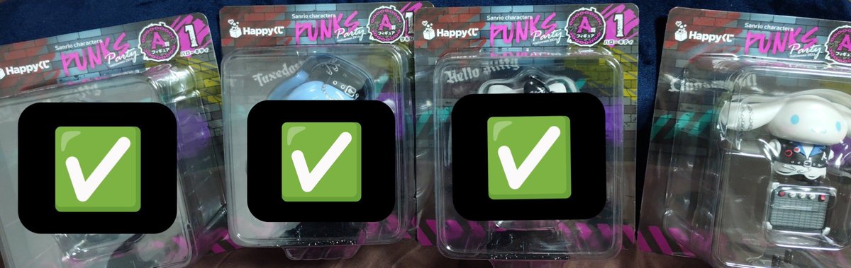 sinkinrain's tweet photo. 【譲渡】サンリオ ハッピーくじ PUNKS Party

【譲】A賞フィギュア シナモロール シナモン
【求】定価

9/27池袋＞後日都内手渡し
検索からお気軽にどうぞ https://t.co/6CKjg6ZvZB