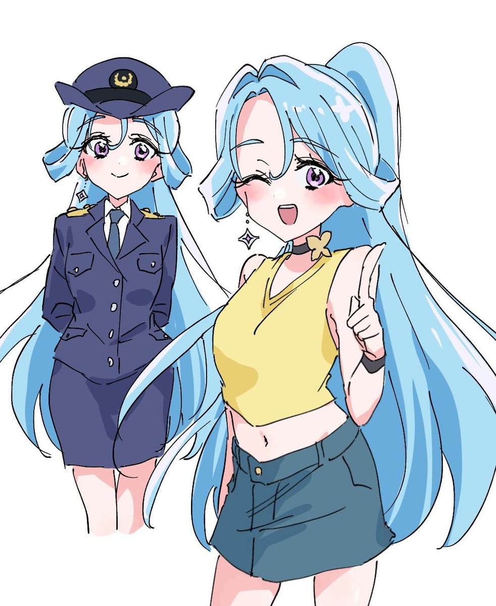 lemonade_cn's tweet photo. しるくさんらくがき🩵 https://t.co/9gkwR0KckL