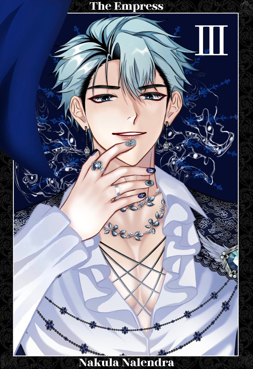 eodiseon's tweet photo. ᝰ.ᐟ "I am thou, thou art I. Thou hast birthed a bond clad in the heart's strength."

III. 𝙏𝙝𝙚 𝙀𝙢𝙥𝙧𝙚𝙨𝙨 Arcana, 𝙉𝙖𝙠𝙪𝙡𝙖
Abundance, Nurturance, Comfort

IV. 𝙏𝙝𝙚 𝙀𝙢𝙥𝙚𝙧𝙤𝙧 Arcana, 𝙎𝙖𝙙𝙚𝙬𝙖
Authority, Structure, Discipline

#NakuLukis #PourtraitSagara https://t.co/oVlgi4sCPq