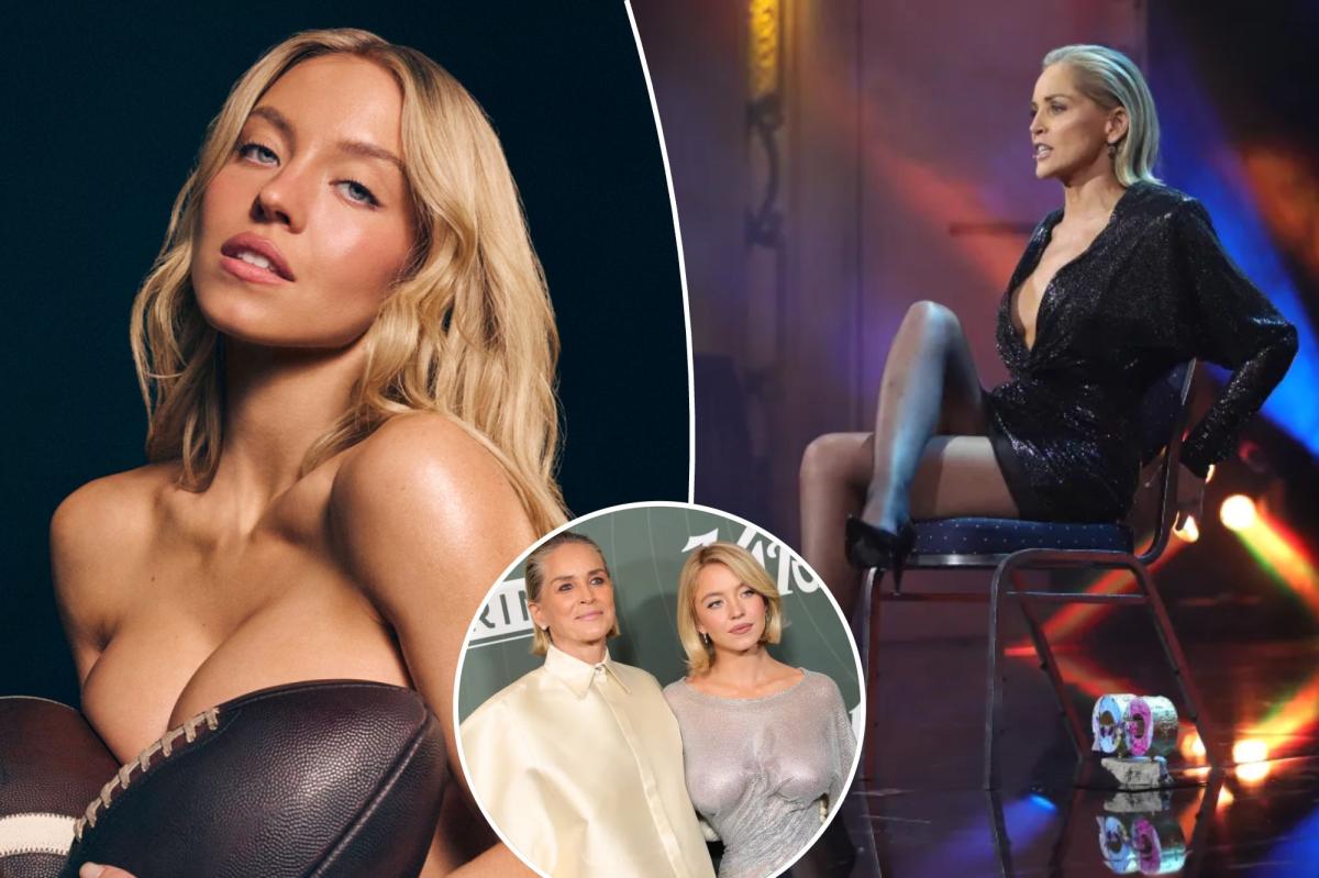 nypost's tweet photo. Sharon Stone urges Sydney Sweeney to ‘take responsibility’ for betting ad controversy https://t.co/EKDjkV8sBs https://t.co/kmxoGmhATb