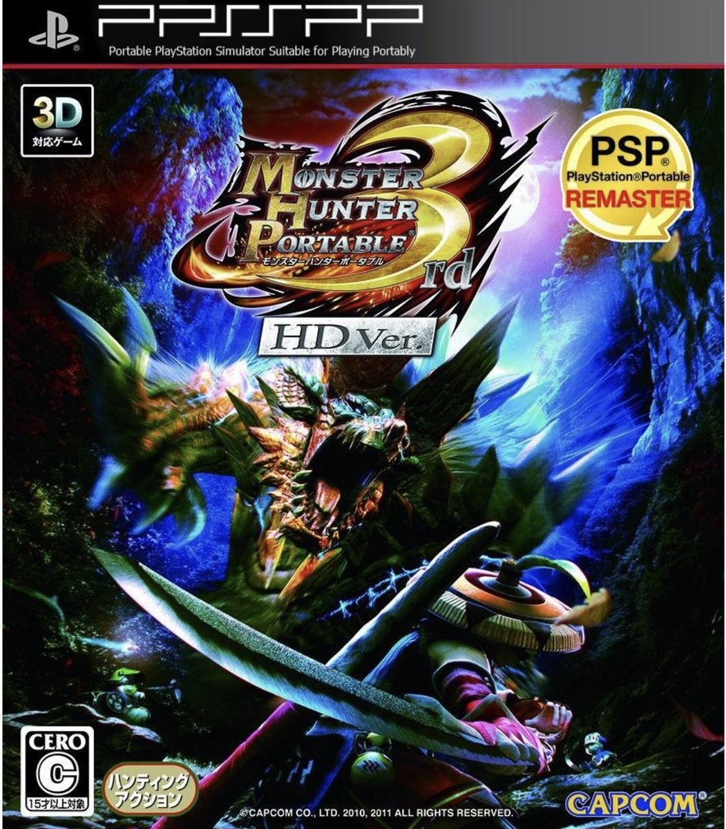 Pirat_Nation's tweet photo. Monster Hunter Portable 3rd HD Ver. has now received a 100% complete static recompilation, thanks to the Yakumo project.

The game has been fully recompiled into native code rather than relying on an emulator or JIT recompilation.

- 100% complete and playable
- Multiplayer support
- Customizable controls
- Vulkan graphics support
- Frame interpolation for 45/60/90/120 FPS

The game simulation itself remains at 30 FPS. You need the PSP Monster Hunter Portable 3rd HD Ver. release (NPJB-40001). The project requires you to provide your own legally obtained copy.