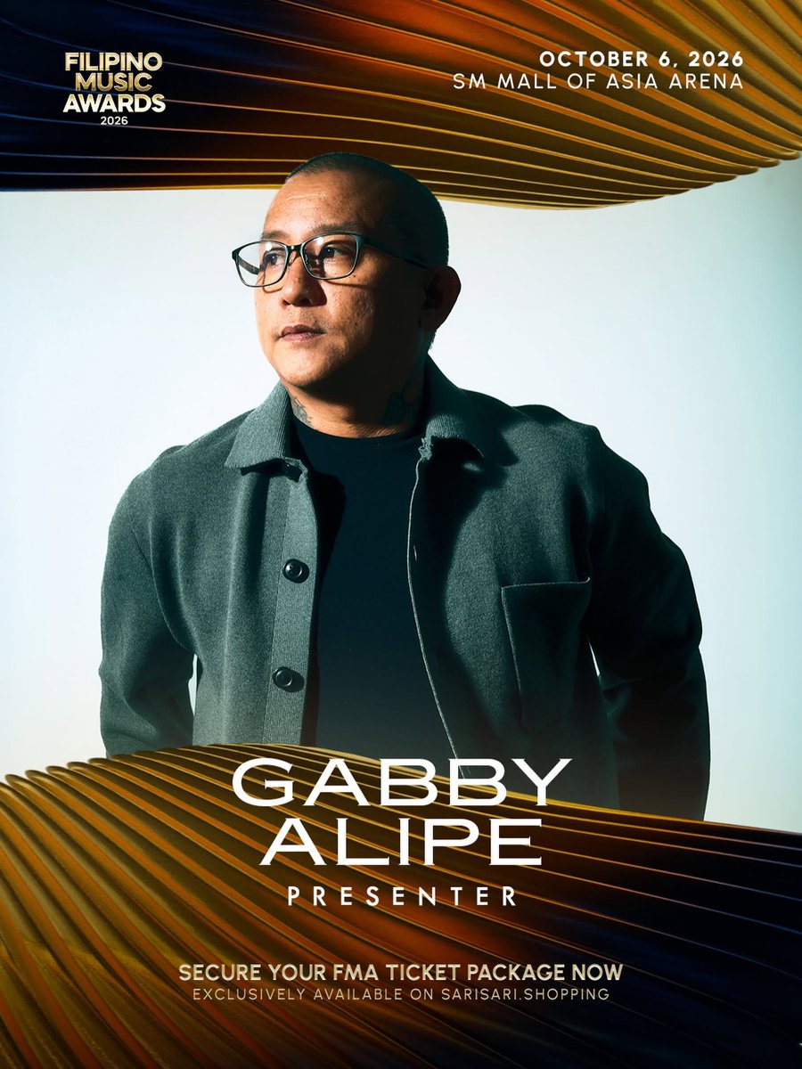 dday_ph's tweet photo. More presenters for the FMAs!
FILIPINO MUSIC AWARDS 2026
ποΈ October 6, 2026
π SM Mall of Asia Arena
ποΈ https://t.co/7jIfGW2Kw1
Explore the full list of Nominees/Performers/Presenters at https://t.co/b4OHiOuftj
Presented by AGC Power Holdings Corp.
#FilipinoMusicAwards #FMAs https://t.co/XHa0Cc1yVi