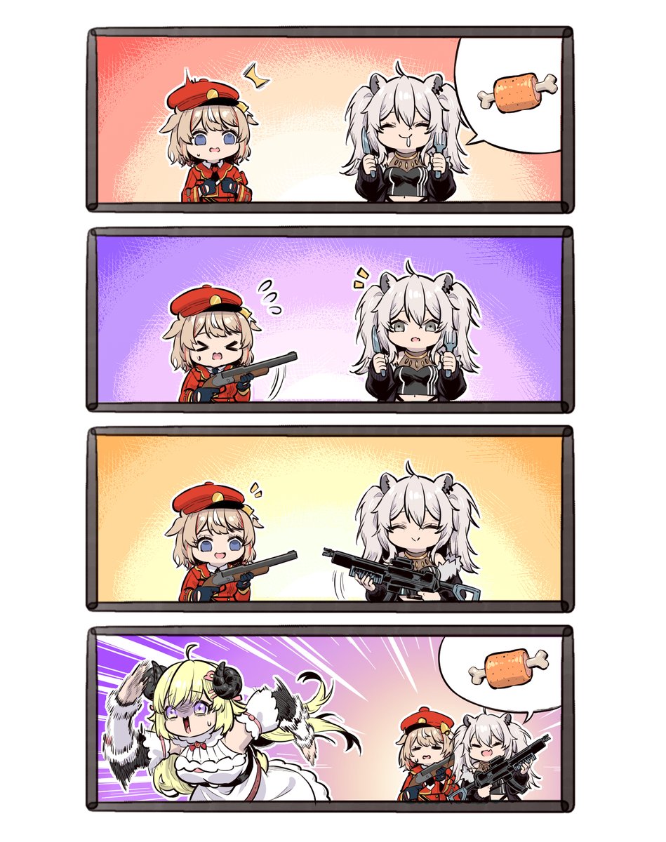 GreenTee_8488's tweet photo. 獲物❓
狩猟仲間✔️
.
.
.
#つづり絵お届け
#ししらーと
#つのまきあーと https://t.co/qO7AnBN1zS