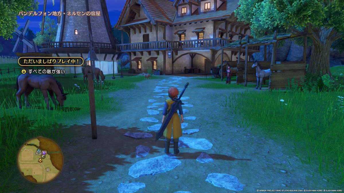 shellingford714's tweet photo. ネルセンの宿屋に到着！
＃DQ11S
＃Switch2 https://t.co/gWiisLVPoM