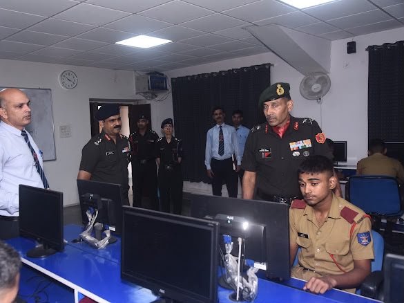 ssnalanda's tweet photo. Maj Gen Jitendra Singh, VSM, GOC Bihar &amp; Jharkhand Sub Area &amp; Chairman, LBA, visited Sainik School Nalanda on 23 Sep and chaired the 26th LBA Meeting, reviewing the school’s progress and inspiring cadets towards excellence, leadership and career in Armed Forces. https://t.co/r2igN8cdSe