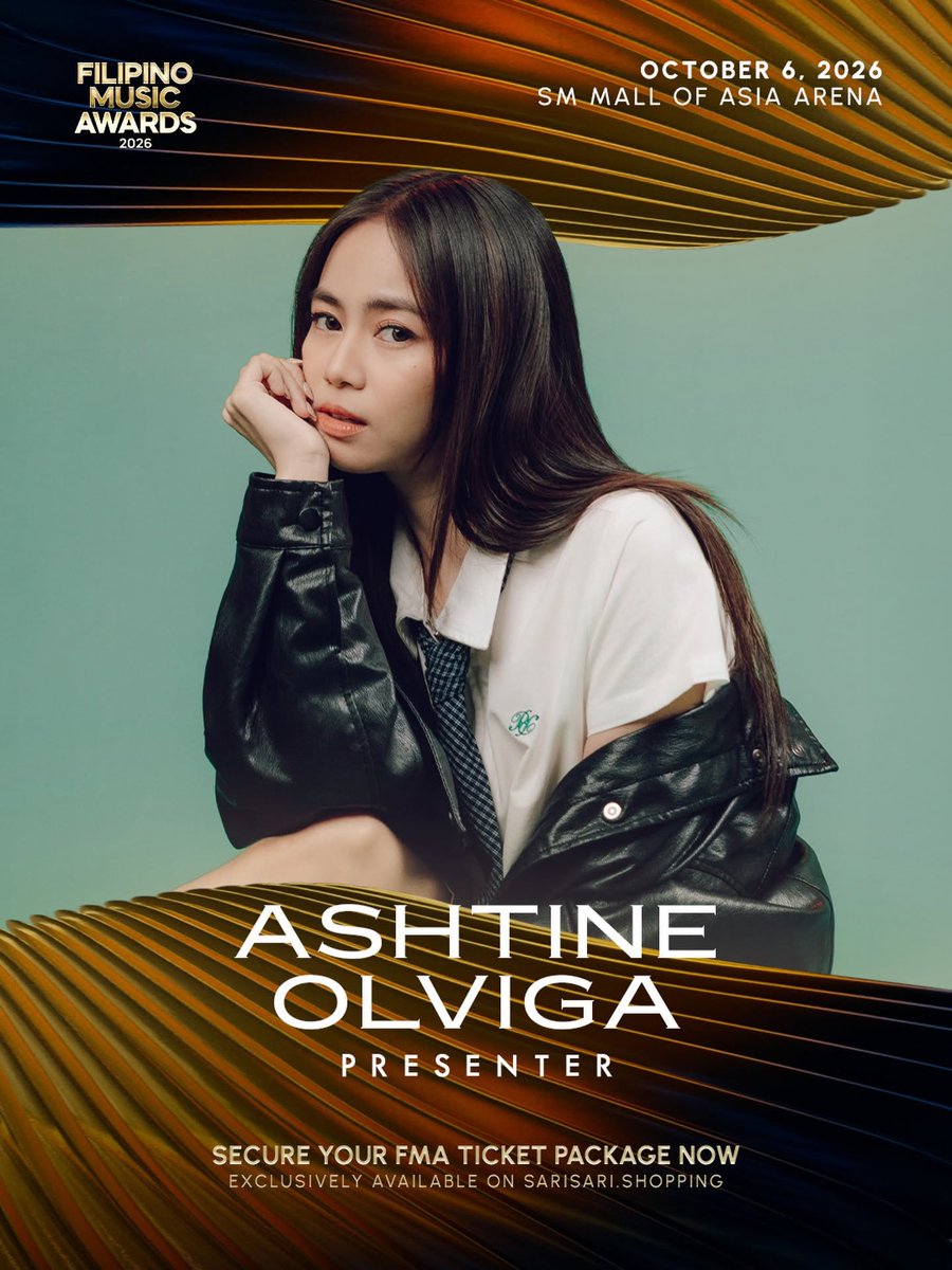 dday_ph's tweet photo. More presenters for the FMAs!
FILIPINO MUSIC AWARDS 2026
ποΈ October 6, 2026
π SM Mall of Asia Arena
ποΈ https://t.co/7jIfGW2Kw1
Explore the full list of Nominees/Performers/Presenters at https://t.co/b4OHiOuftj
Presented by AGC Power Holdings Corp.
#FilipinoMusicAwards #FMAs https://t.co/dFV76dIsm4