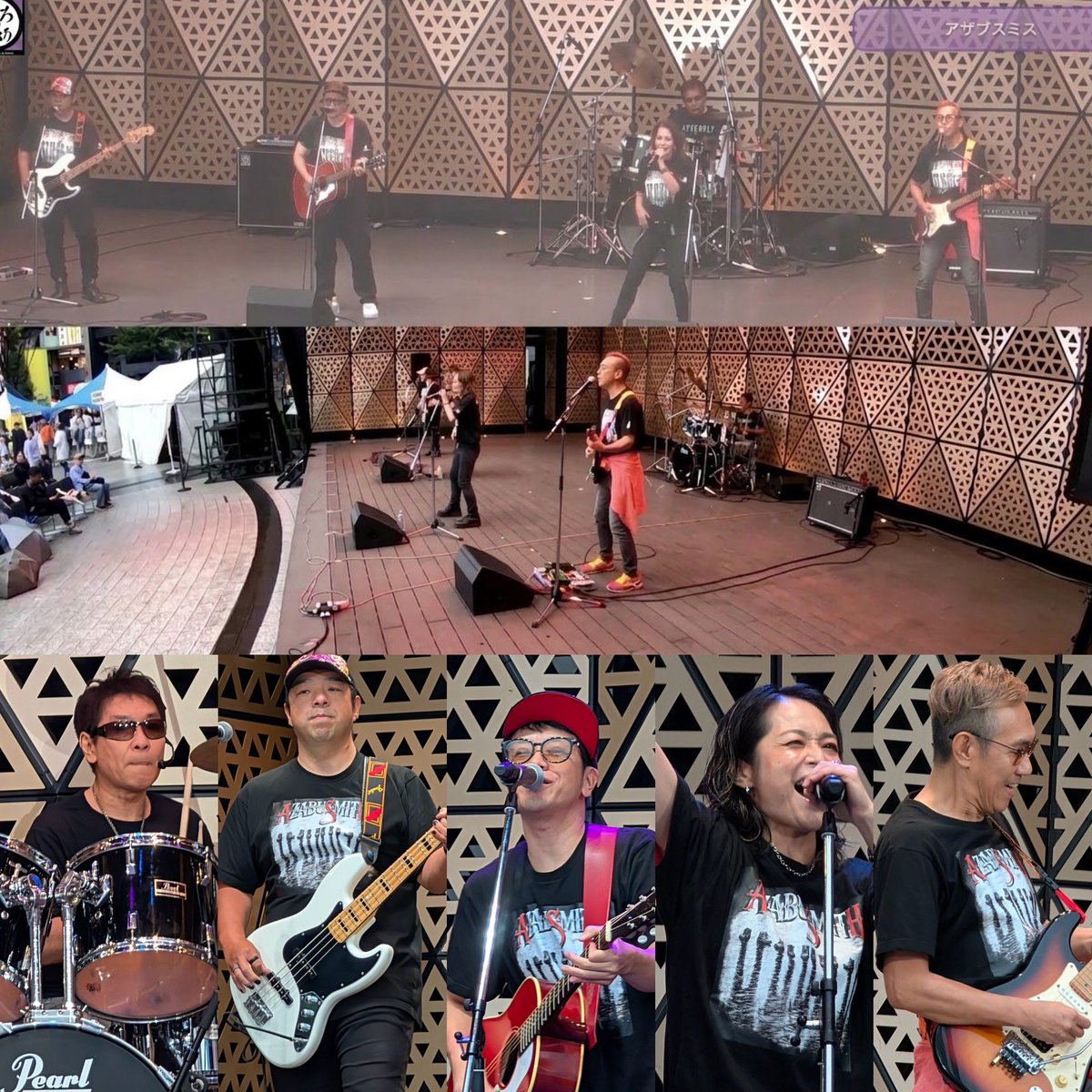 AzabuSmith's tweet photo. 取り急ぎ、本日の池袋西口グローバルリングにて
ふくろ祭り前夜祭ライブ
観覧ありがとうございます❗️

足元の悪い中、沢山の声援
ありがとうございます🙇‍♂️

次回は10/25 高輪ゲートウェイ駅にて
ライブステージありますので
またお会い出来るのを楽しみにしてます✨✨ https://t.co/TBV56hXb9F