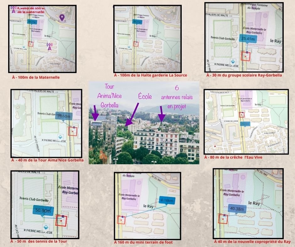 AssoGRAINN's tweet photo. 🚨 ℹ️ANTENNES RELAIS BD GORBELLA☢️
Projet gelé par l’ancien Maire de Nice,opérateur sensé chercher 1 autre site d’implantation  ...Or constat amer😡📡 en cours d'installation au 56 bd Gorbella
🚸👪👶🎾⚽️🌿🏘🖐STOP
↪️Nouvelle municipalité&amp;médias  alertés
↪️https://t.co/L8sB3RYwxc https://t.co/NZNPxO89ia