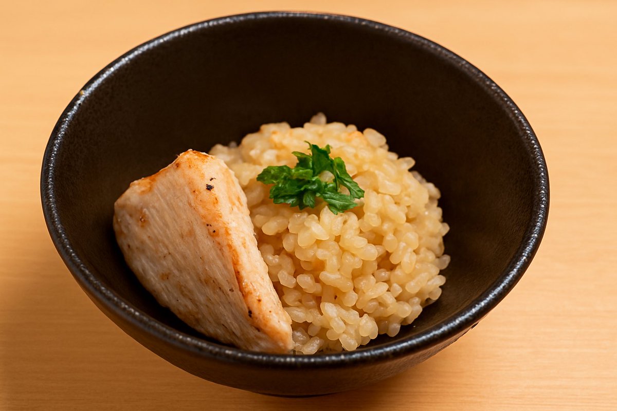 RAMENnakagawa's tweet photo. 夜用に
「若鶏と穂先メンマの炊き込みご飯」炊きました‼︎是非召し上がって下さい☺️ https://t.co/yyMSBwC4qg