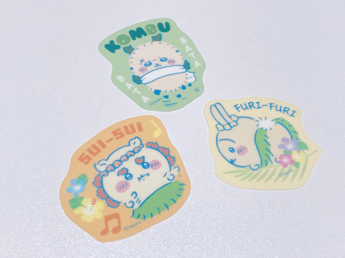 r_iii_k's tweet photo. ちいかわダイカットステッカー付きグミまとめて3つ買ったらやっぱり推し当らず😭 https://t.co/Cs1yKMPxWm