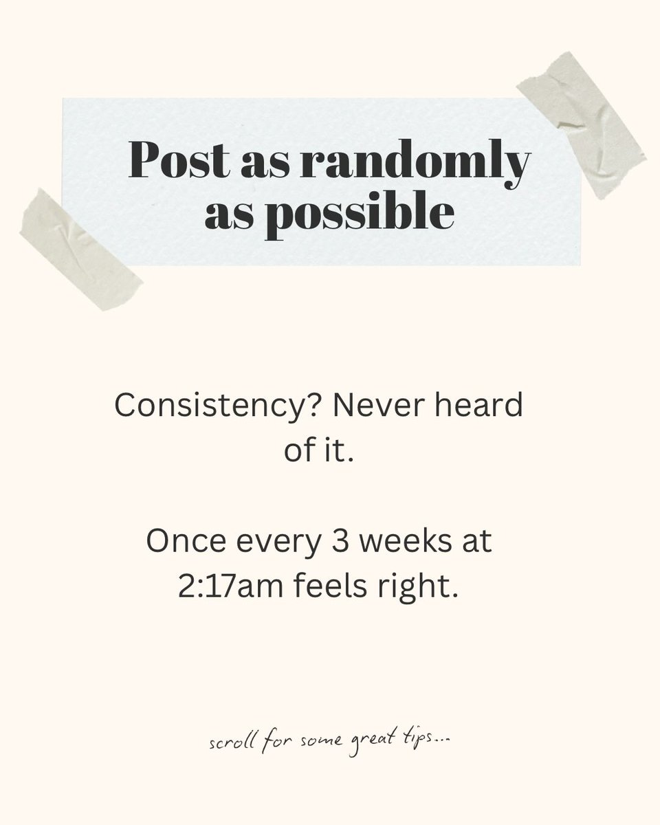 MarcelleIdovli's tweet photo. You might want to keep scrolling for this one…

POV: I wake up and decide to give the worst social media advice possible. April Fools! Social media doesn’t have to feel confusing or chaotic. If you’ve ever felt stuck on what to post, you’re not https://t.co/x3JAEtvy1N