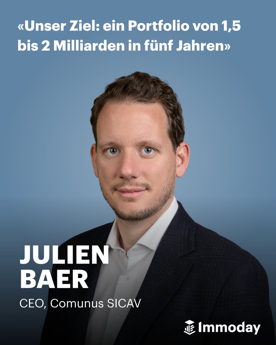 Immoday_ch's tweet photo. «Unser Ziel: ein Portfolio von 1,5 bis 2 Milliarden in fünf Jahren»

Mehr dazu im folgenden Artikel: https://t.co/jW6Vmcfao7

#Immobilienfonds #ComunusSICAV #ImmobilienInvestitionen #PortfolioWachstum #Kapitalerhöhung #julienbaer https://t.co/ev2FADhDWL