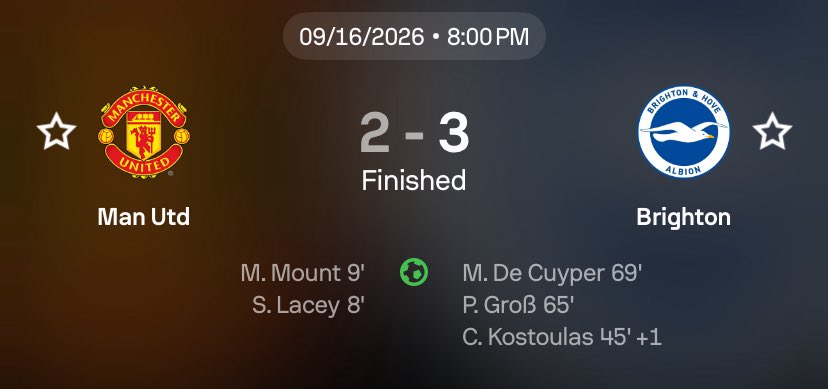 _onlyscott's tweet photo. Since comebacks are a crime now, the FA need to investigate Manchester United’s 2-0 lead that somehow got bottled. 😭

Manchester United clearly fixed the match for financial purposes so they could finally afford to fix their leaking stadium. 😭 https://t.co/CP38gfHdTn