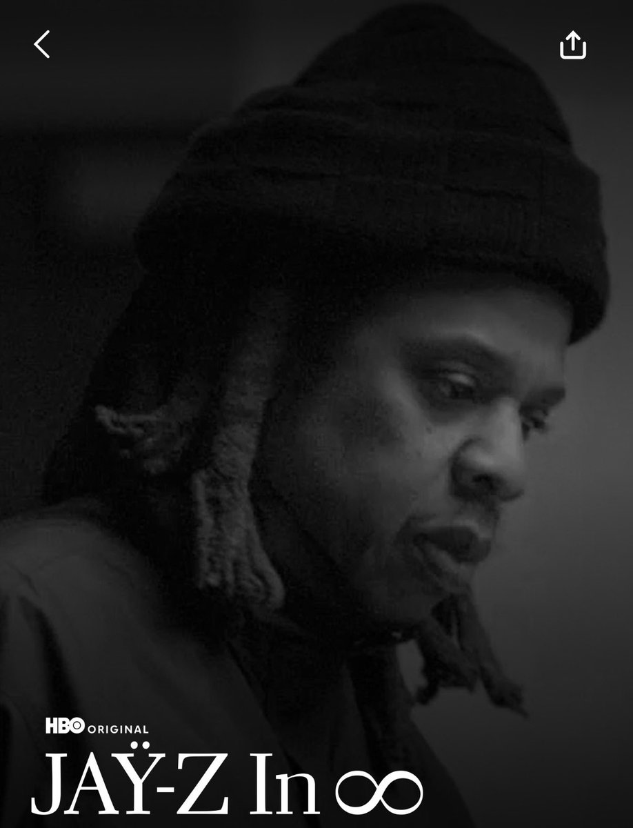 EricaLynn1549's tweet photo. This was released last week, but I forgot to talk about it…reminder how rap & poetry are so similar - & how good Jay is. #JAŸZin8 #HBOMax #HBOOriginal #MusicDocumentary #Docuseries 🎤🎶🎧🤌🏼😮💨 @sc @hbomax https://t.co/g229bo0P6A