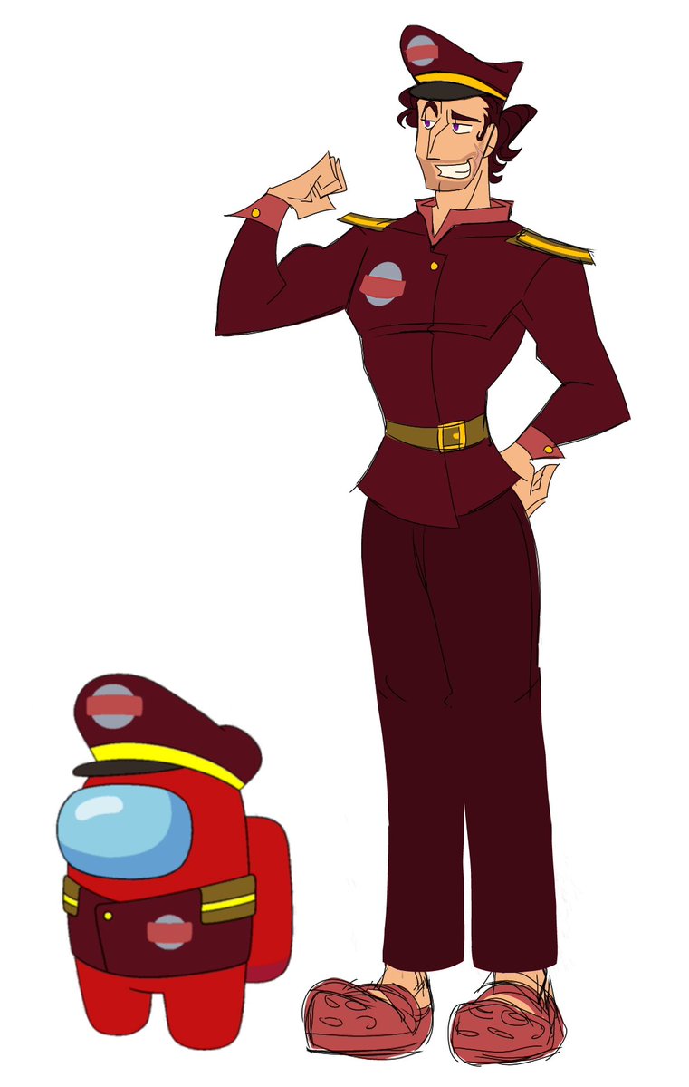 _ameli0n's tweet photo. ustedes no lo sabían pero mi personaje fav es el menso de Rojo kajskaj ayayyayaya Rojo q riko estás siempre me río de tus payasadas eres un naco y estúpido 

ay creo que la última imágen no iba 😨🫣😳 ooo sielos
#amongusshowred #captainred #gijinka #humanized https://t.co/WbV8S52Qe9