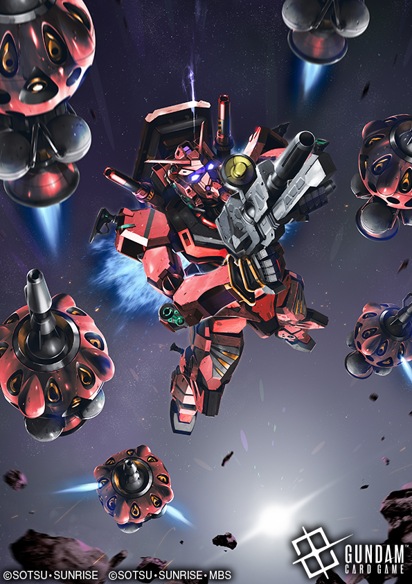 nagi_kaze's tweet photo. 【work】9/26発売ガンダムカードゲーム スターター「Silent Barrage 」で『赤いガンダム（0079）』描かせていただいております。よろしくお願いします🙇‍♂️ #ガンダムカードゲーム #GCG https://t.co/pFgKbzXVSy