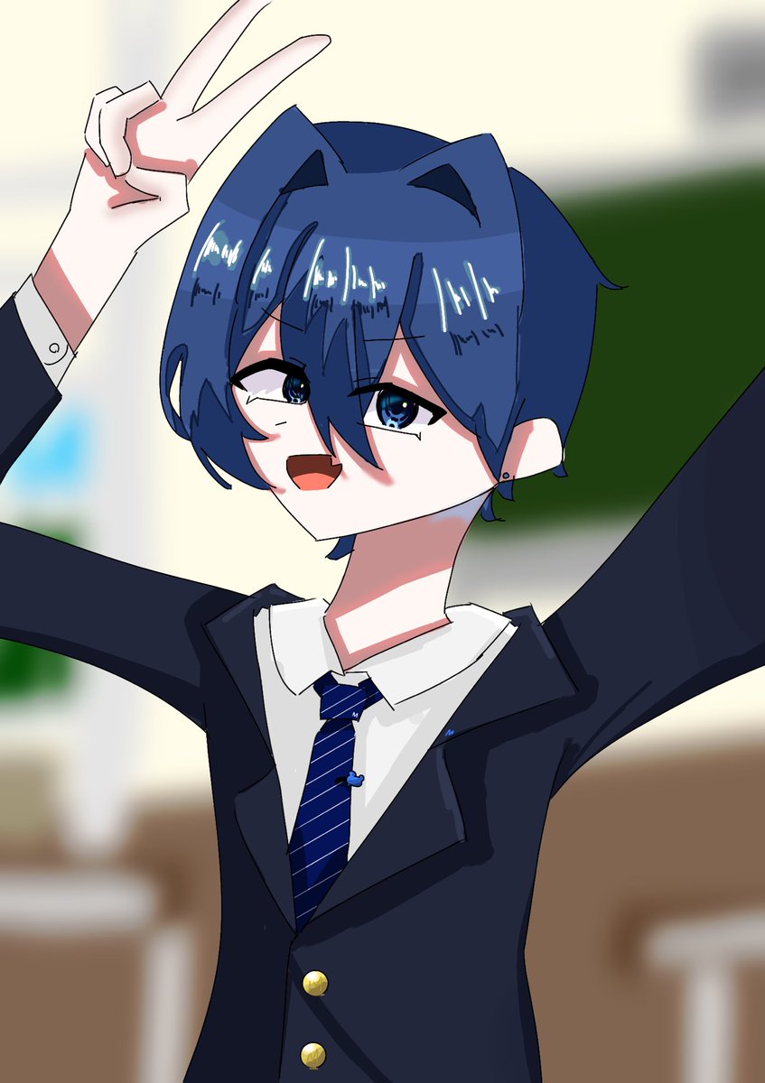 ARISIAic4t's tweet photo. #M社制服大作戦 

見直したら下手すぎて死んだので殺してくださいでも描くのは楽しかったですありがとうございました https://t.co/vRpIpcVT2w