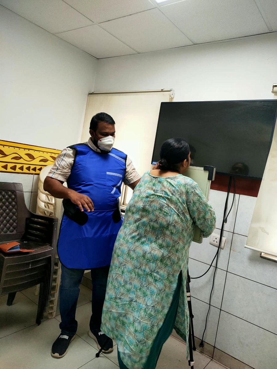 official_NITRD's tweet photo. 26-09-2026 | Ayushman Aarogya Shivir 🩺
X-ray Van-based TB screening was conducted at AAYM Tigri Dispensary.
Total screened: 69
Male: 27 | Female: 42
Age >60: 9
X-rays: 48 | Abnormal: 9
Sugar & BP tests: 59 each
Cy test: 1
#TBScreening #AyushmanAarogyaShivir #TBMuktBharat https://t.co/kJzqln5SbJ
