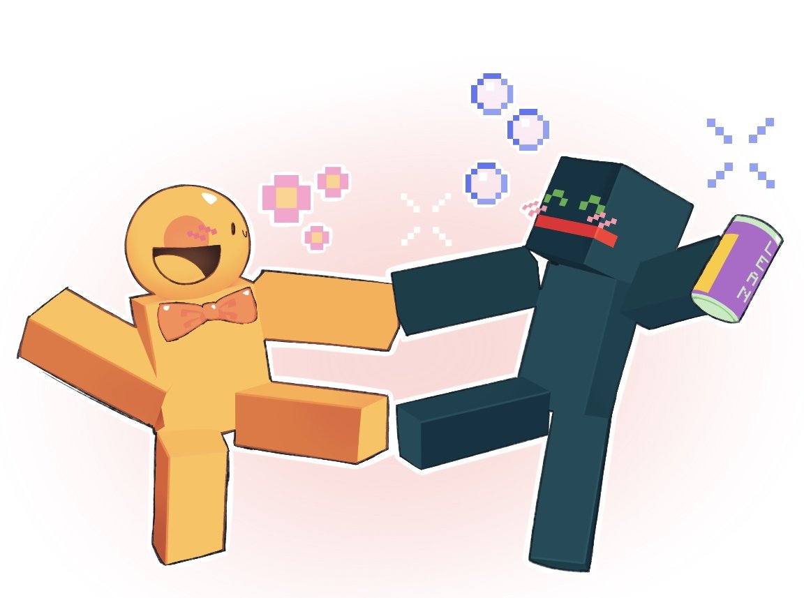 poopshitter6000's tweet photo. was playing roblox with my wife and i thought this was cute so i drew it lol #verity #mobity https://t.co/Km7tUpRFB2