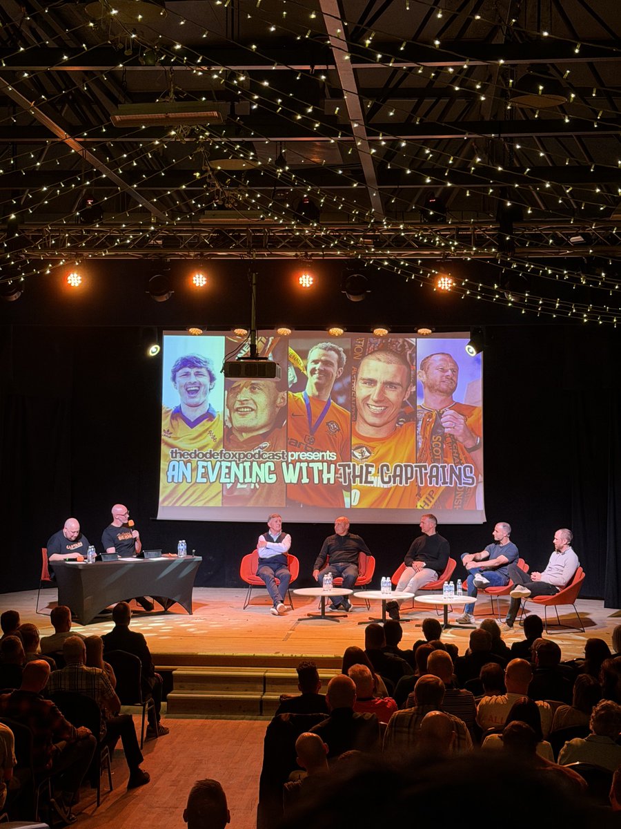 MichaelEllwood's tweet photo. What a show last night was! me and my dad enjoyed every minute! Great work from everyone involved in putting it on! @dodefoxpodcast 🧡 https://t.co/p2ZNulnhUE