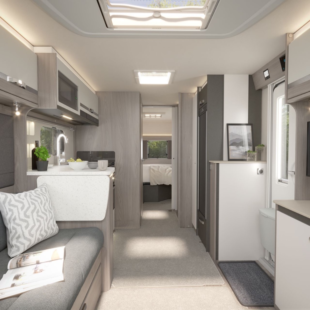 swiftgroup's tweet photo. Comfort is often found in the details.

A softer carpet beneath your feet.
A premium mattress at the end of the day.
More natural light in the lounge.
A larger washroom where space matters.
A TV that disappears neatly away when you’re not using it.

The latest Conqueror brings together subtle refinements that make a noticeable difference to everyday touring. And the 565 joins the range as a new 4-berth layout, combining the comfort and premium feel of Conqueror with even more choice for couples and families.

See it here: https://t.co/xX7VD9Y3MO

See it at the NEC in October 👉 https://t.co/PYYPHjybBA

#SwiftConqueror #SwiftCaravans #CaravanLife #TouringCaravan