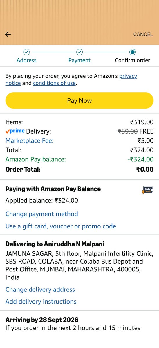 malpani's tweet photo. Since when has Amazon started charging a Marketplace fee to users ?
@AmazonHelp @amazonIN https://t.co/4Lrny3k55D