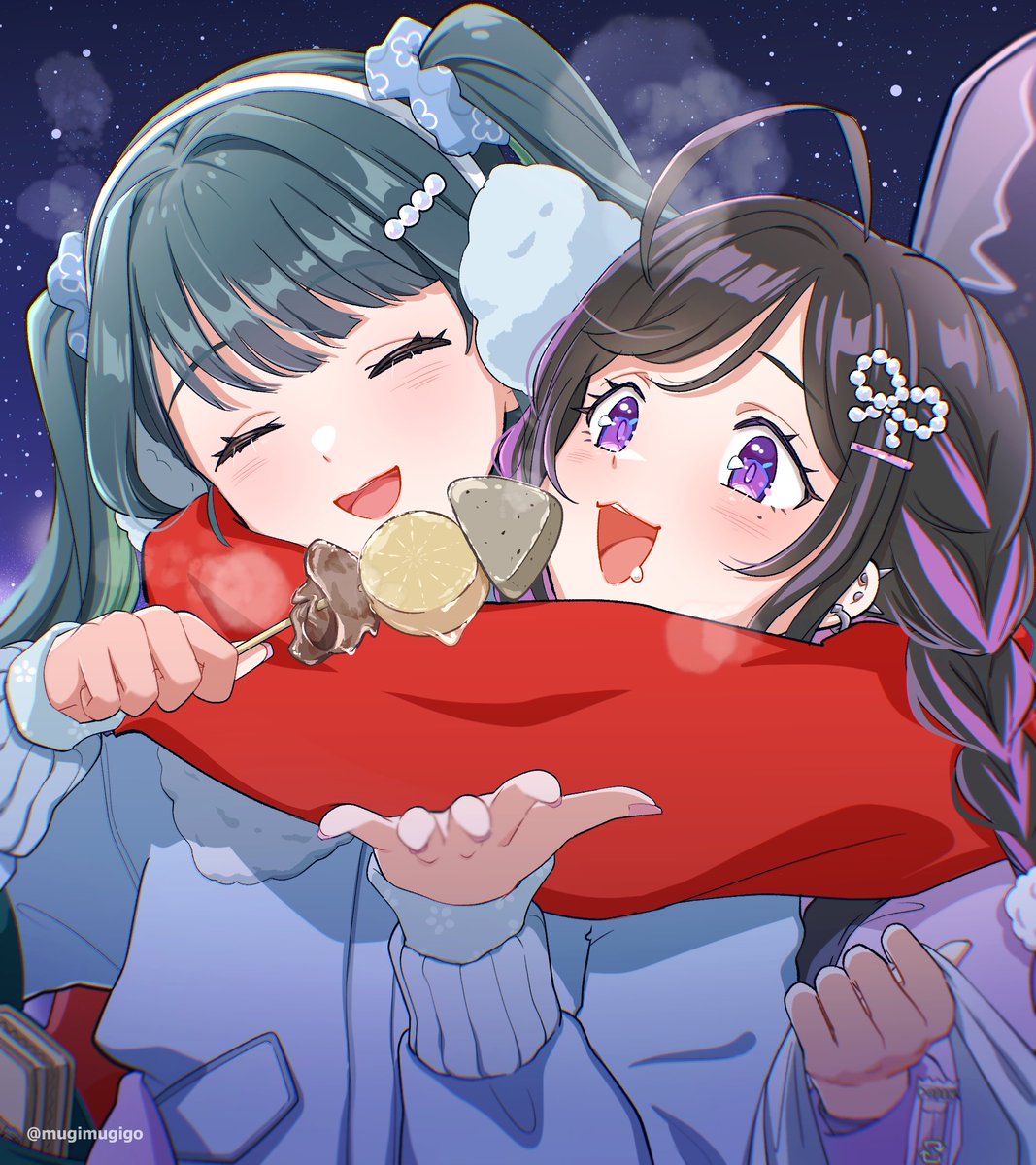 mugimugigo's tweet photo. 〜 帰り道 〜
#さらまんだぁーと #描いてほしーの 🍢 https://t.co/VxOQp07jis