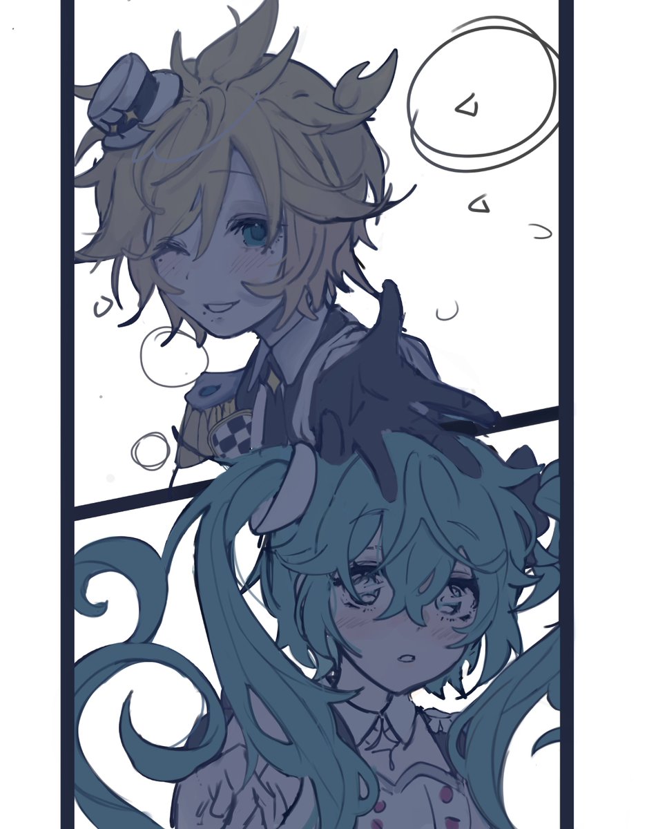 ichichan_45's tweet photo. ya im not finishing this it looks like shit
#レンミク https://t.co/u2yBZbQN3y
