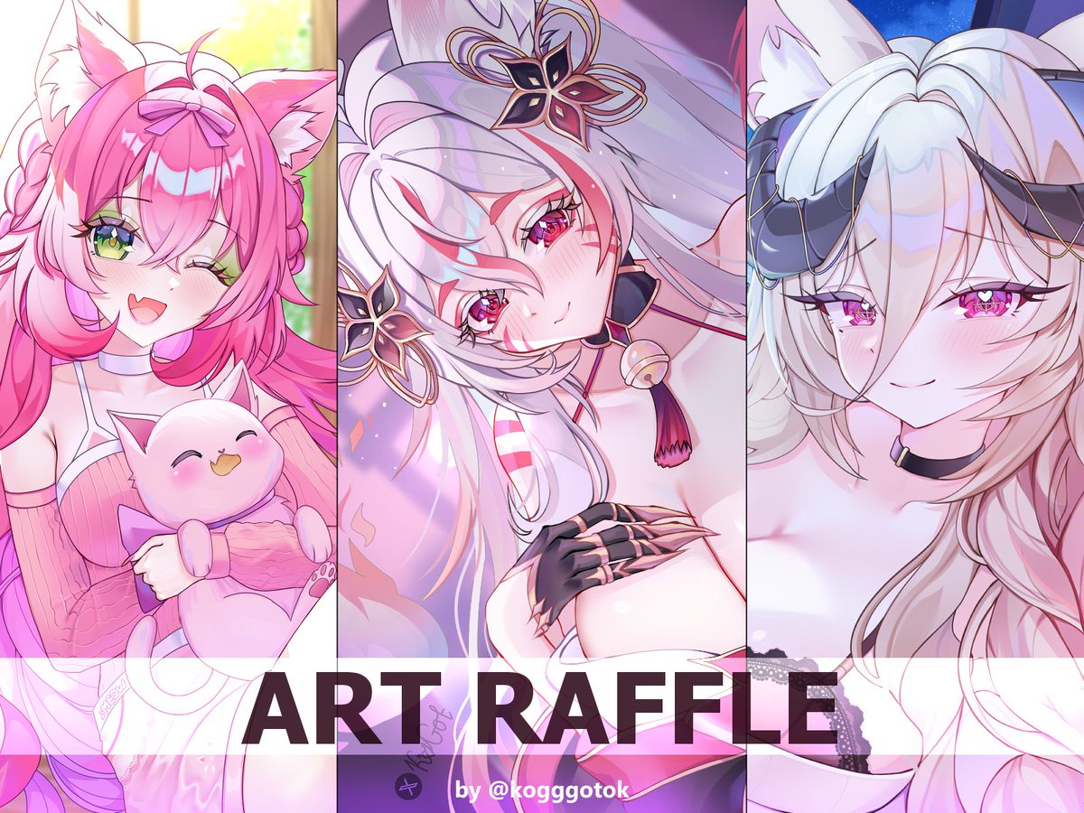 kogggotok's tweet photo. ♡ ART RAFFLE ♡

1 winner will receive a fully rendered half-body illustration with a simple background! ✦

to enter:
♡ follow me
♡ like + repost
♡ reply with your OC / model reference!

ends October 10th

good luck!! ♡
#artraffle https://t.co/aZwQ3bxjTu