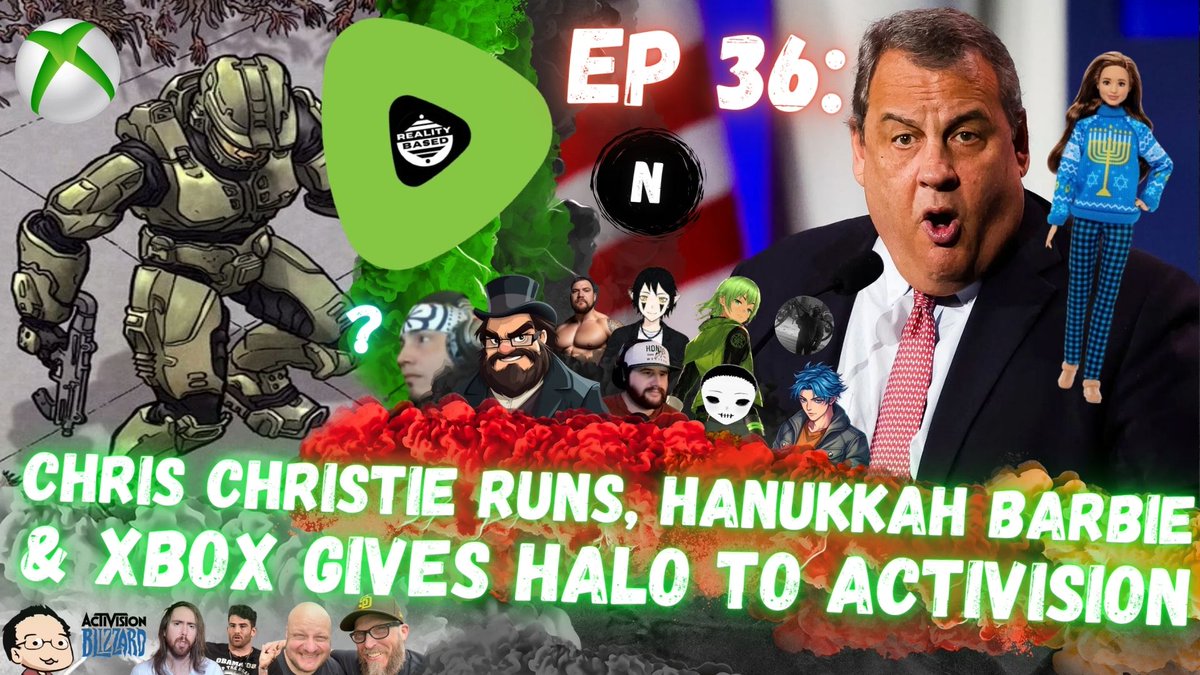 RyanRogerAthay's tweet photo. Check Out Reality Based: Rumble Revolution; Ep 36: Chris Christie RUNS, Jew Barbie &amp; Xbox GIVES Halo Away? LIVE at 8pm UK, 3pm Eastern w/@Slayeverygam3 @Reesh_101 @NocturneEndless @Tepafray @RealAzureShady @Mave12ickGaming @DJRonnieG &amp; maybe @Wolf46782 Too, Show Link Below https://t.co/p6qLYJ1dzT