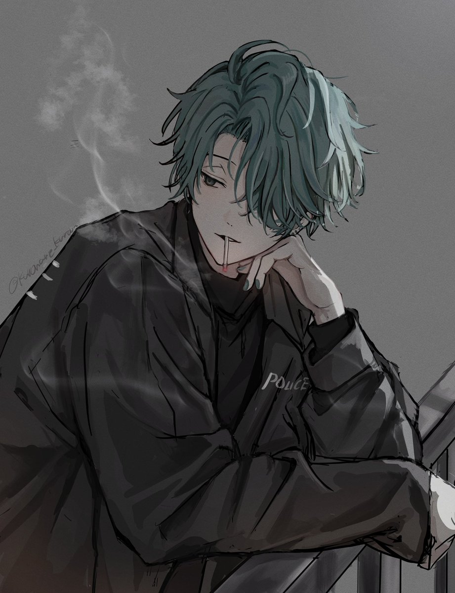 kuromame_kuroom's tweet photo. 署長🍨さん×🚬が好きなんだ自分、ということに気がついた再掲 https://t.co/zFzEGRLjpQ
